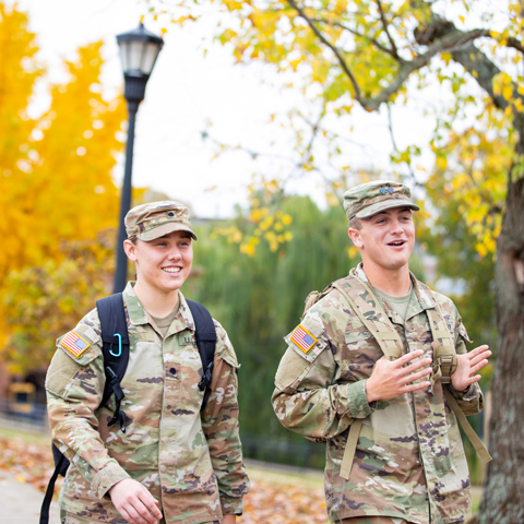 Military students