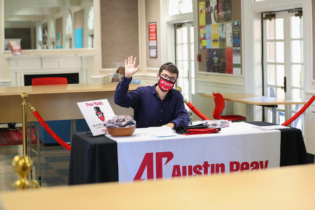 Monday was a big day for APSU because, for the first time since March, students were on campus, going to class, studying in the AP Bowl and eating at the Morgan University Center. The University was back in class!