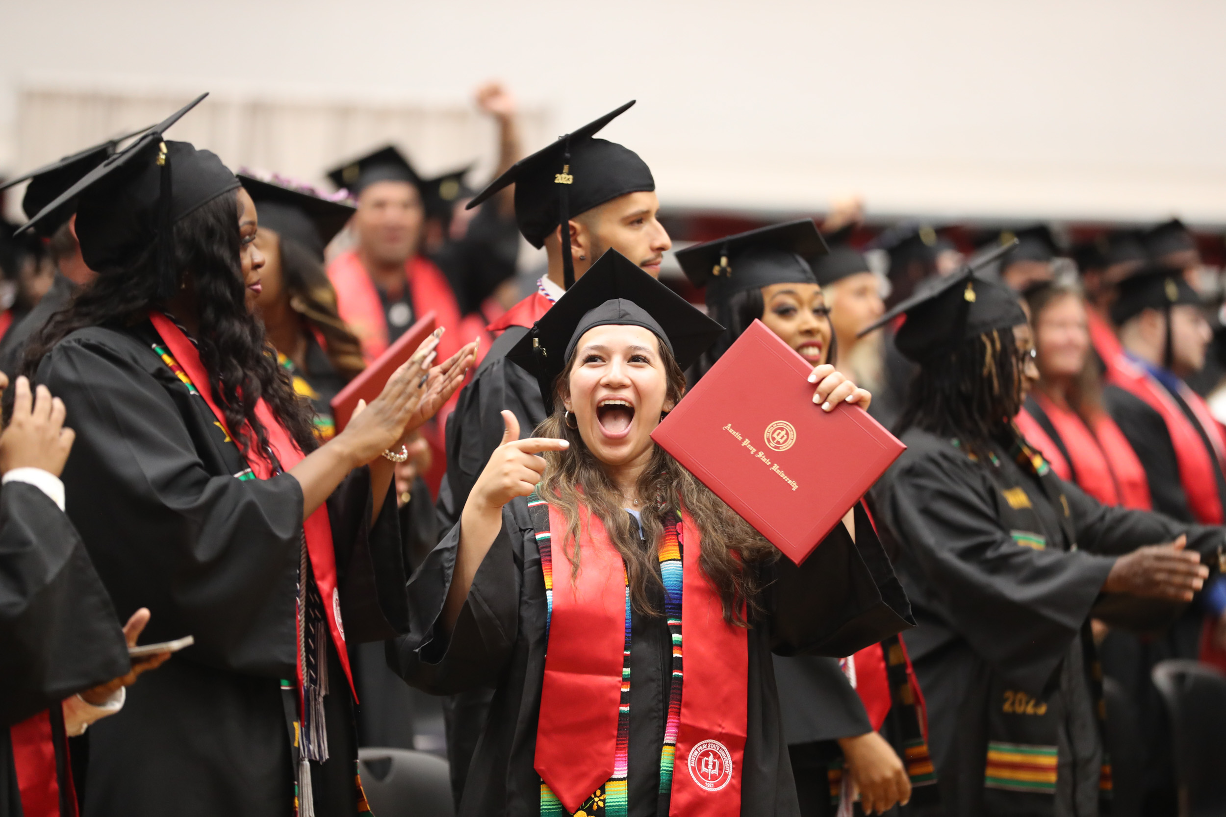 Austin Peay celebrates the commencement of over 600 Students, including