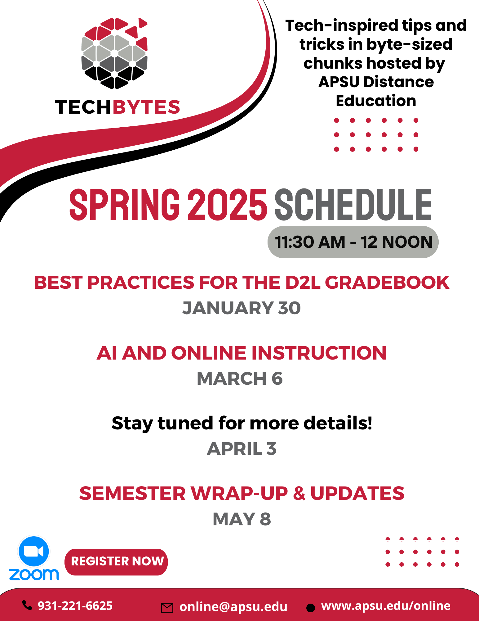 Techbytes Spring 2025