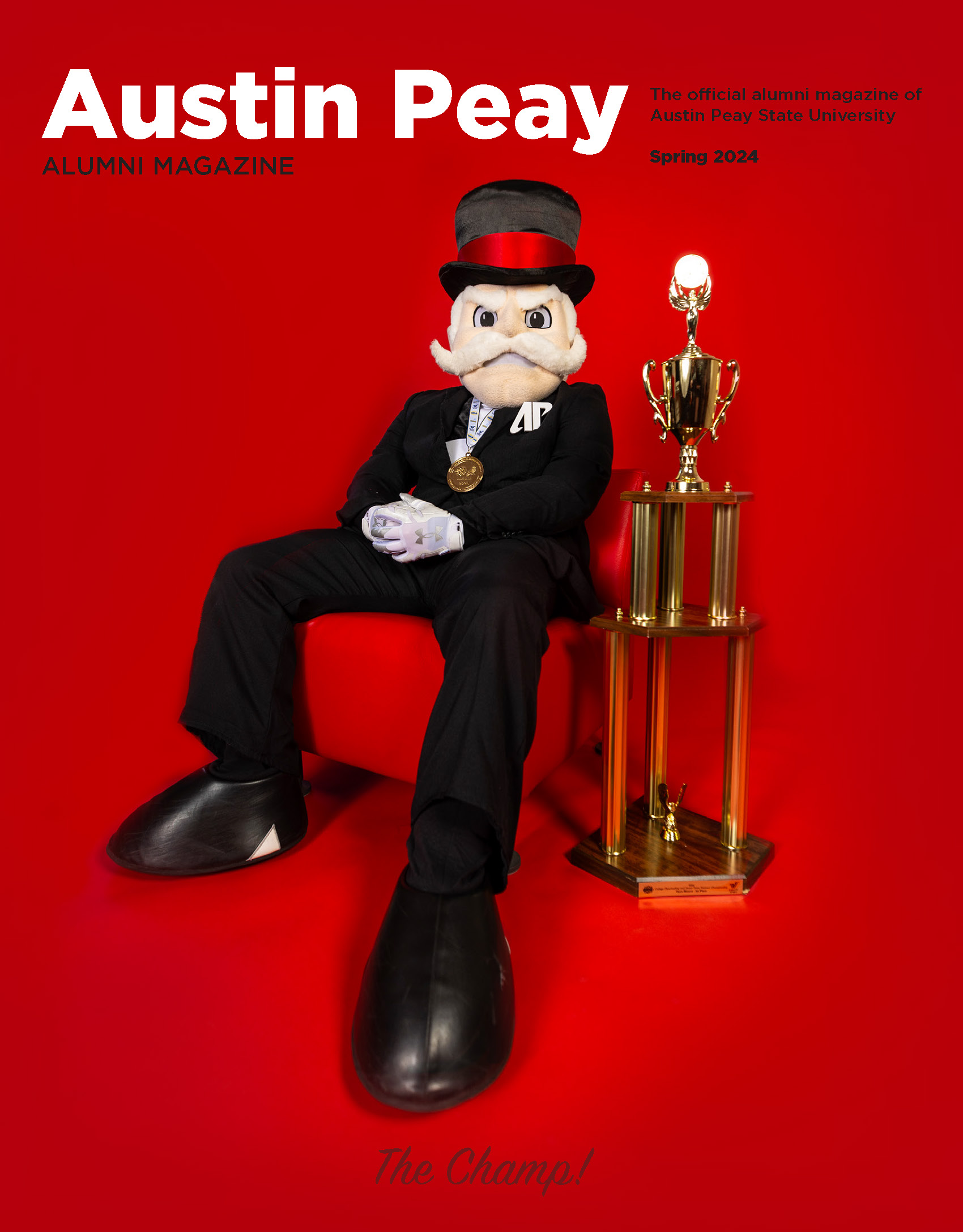 APSU Alumni Magazine cover for Spring 2024