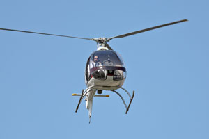 APSU helicopter flying