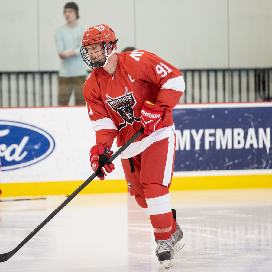 Player on the ice