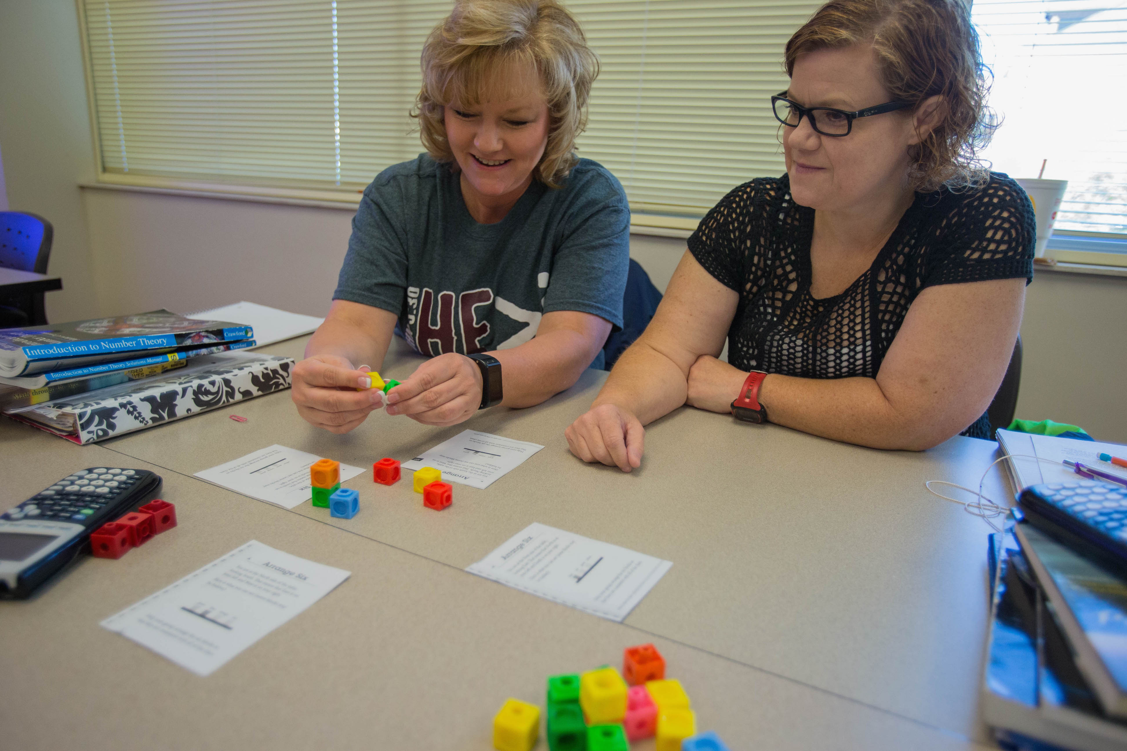 Students at the board