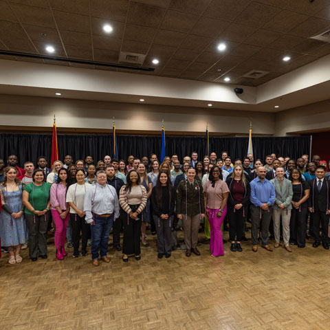 Group photo of the recipients from the Summer 2025 Recognition Ceremony.