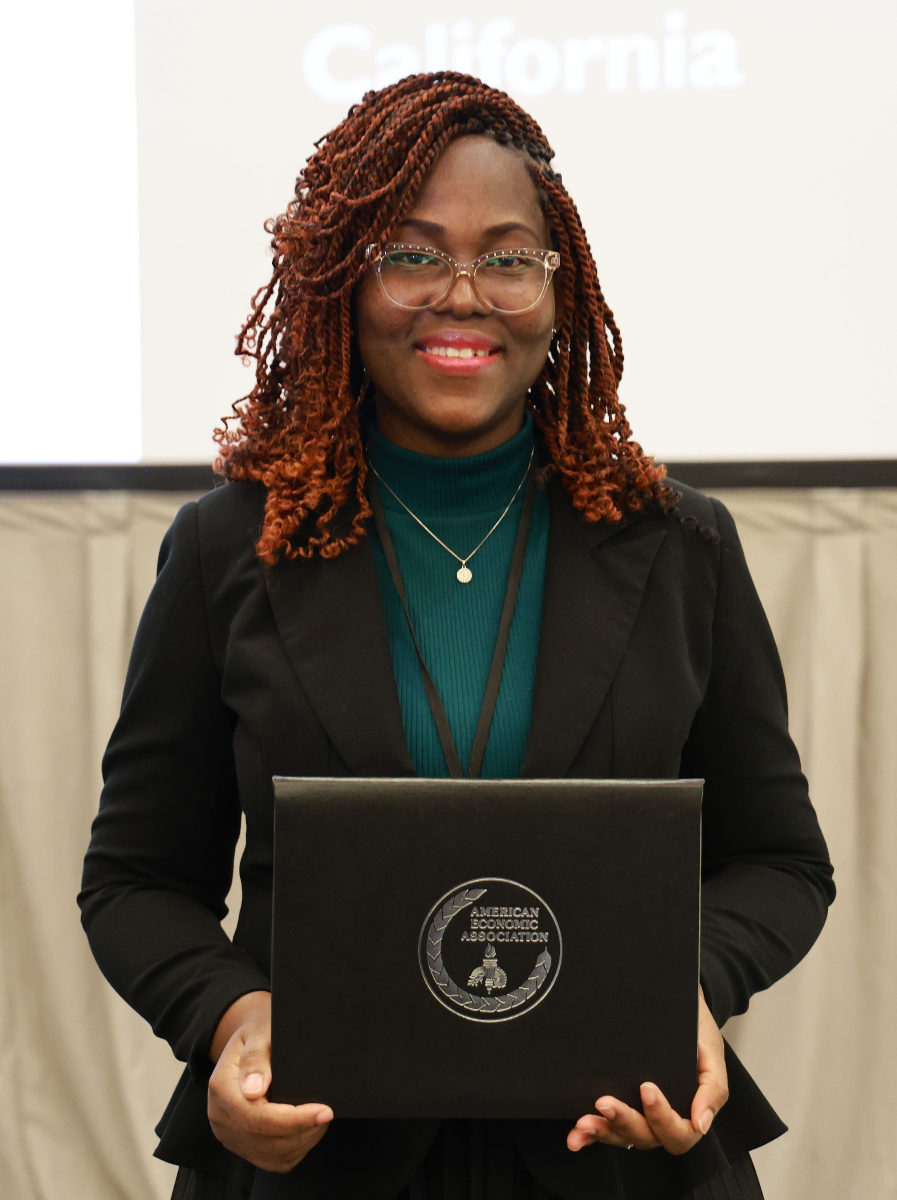 Dr. Elaine Tontoh, an instructor of economics at Austin Peay State University. | Photo by the American Economics Association