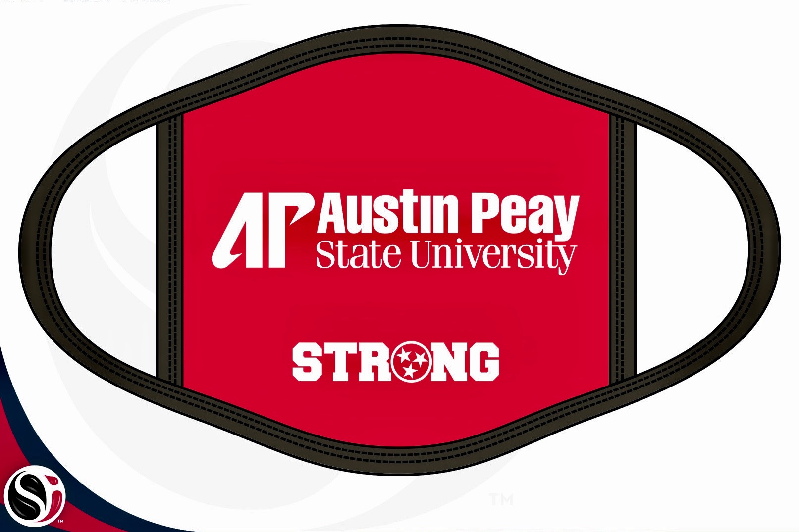 graphic of maks with apsu logo