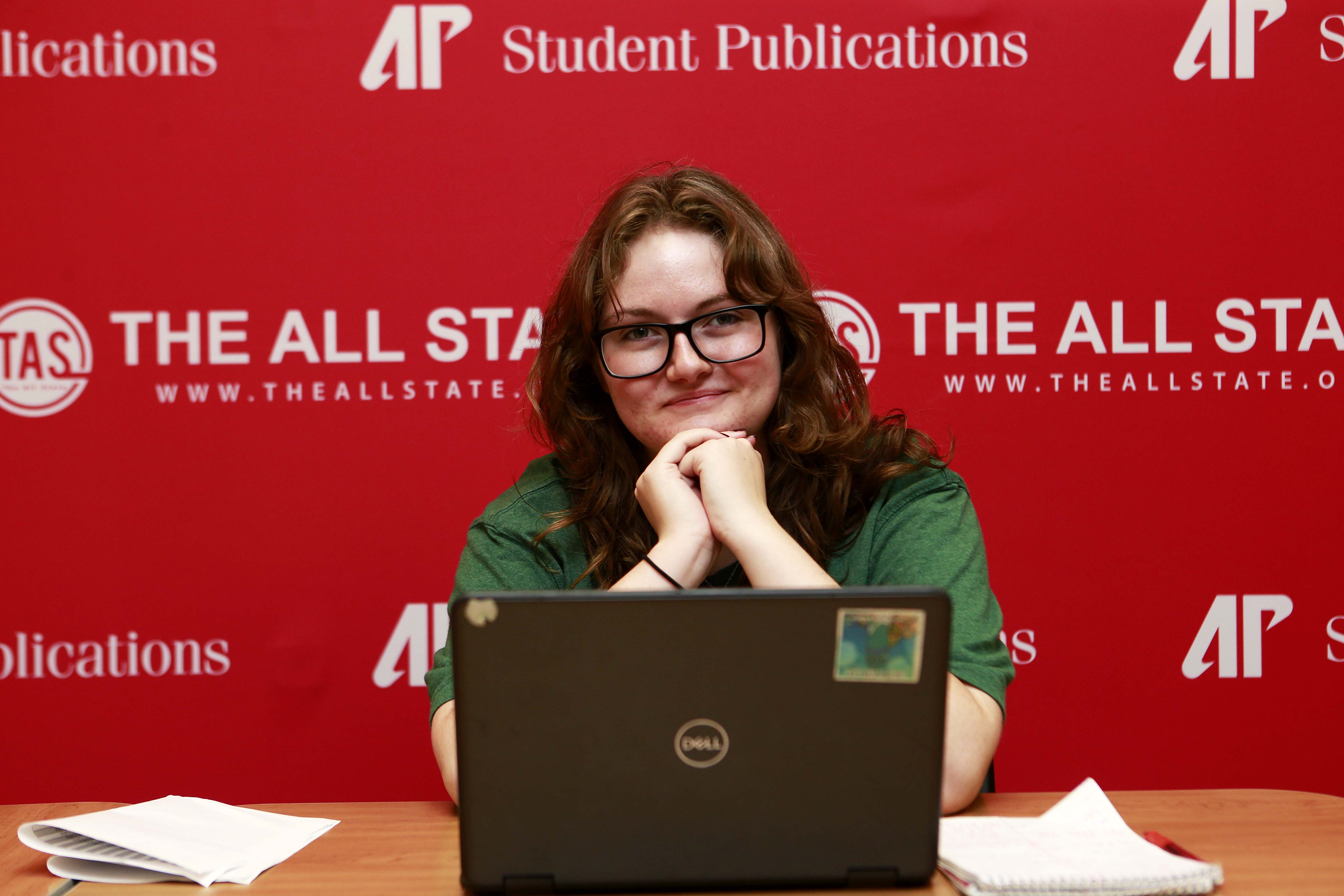 Middle College senior combines campus journalism with accelerated academics