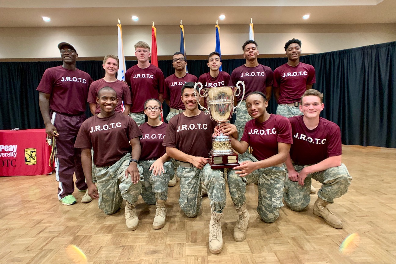 West Creek Team 2 won this fall’s Raider Challenge JROTC competition at Austin Peay State University.