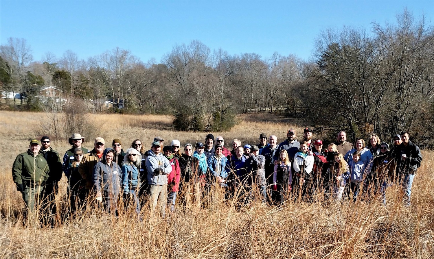 By the end of the day, more than 50 people volunteered as restorationists and citizen scientists to support the goal of local conservation.