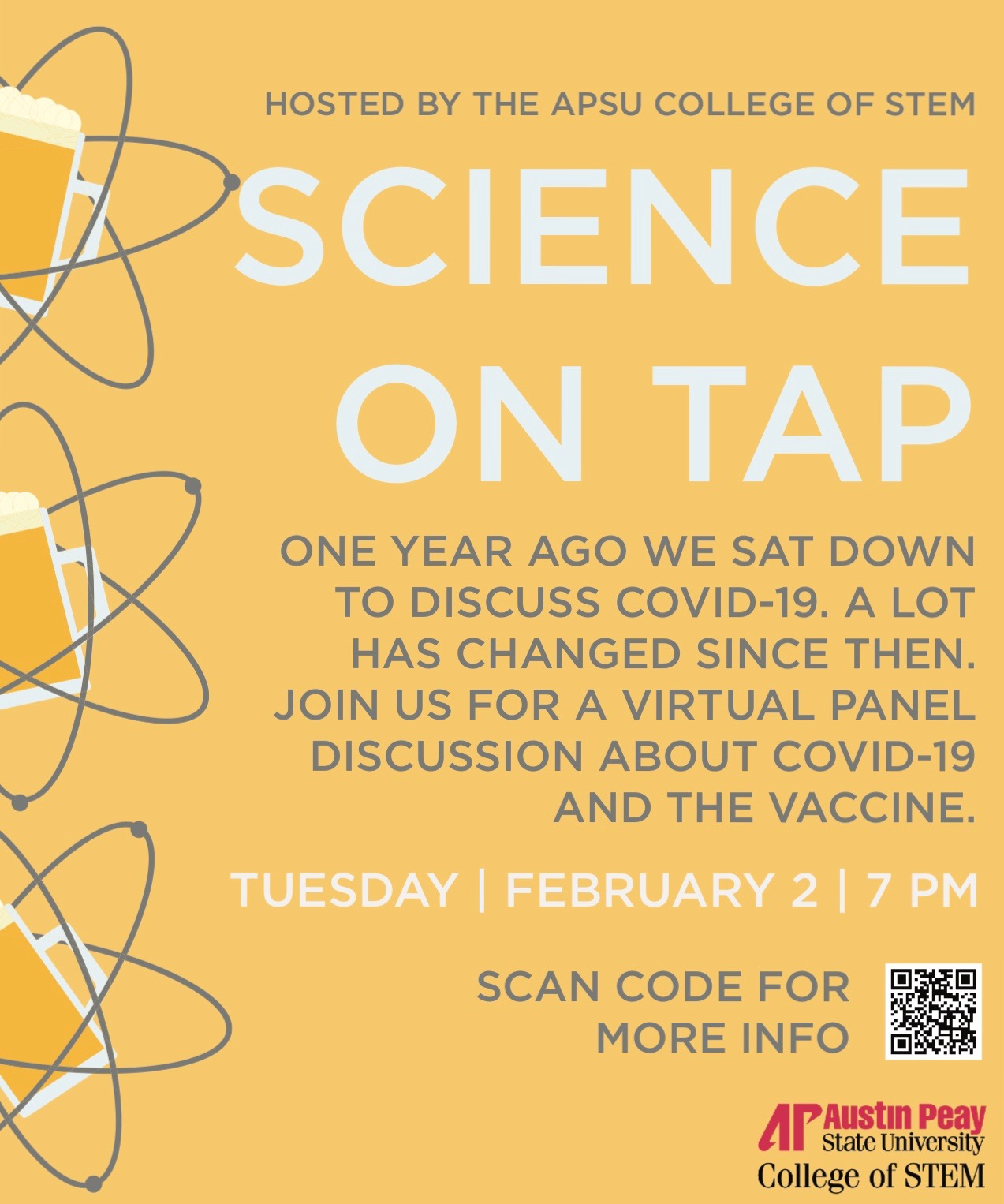 Science on Tap to return virtually for special panel discussion about