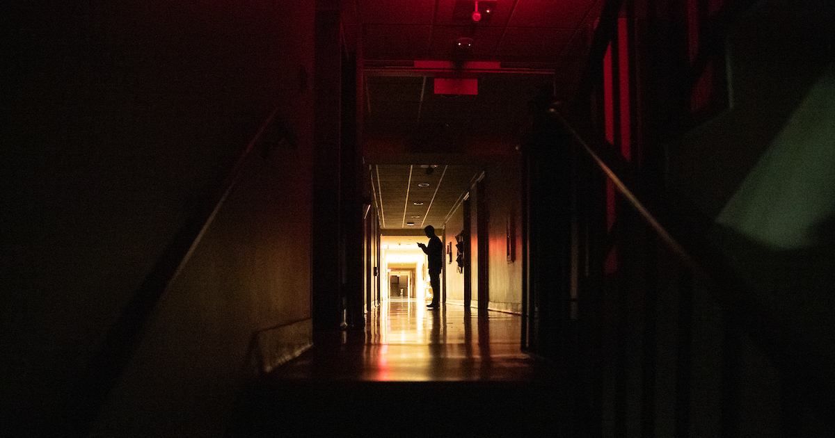 Austin Peay graduate student Melissa Arrington and her team performed a ghost hunt during the summer at Harned Hall.