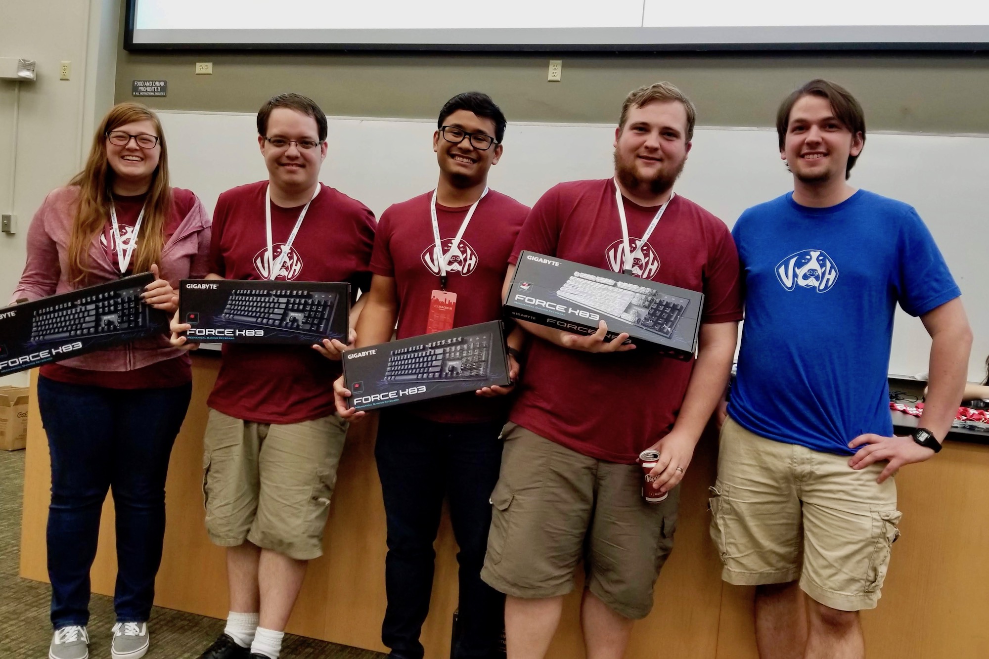 APSU's Team Red's Pi-Mail won “Most Technical Hack” and “Most Market Ready Hack.”