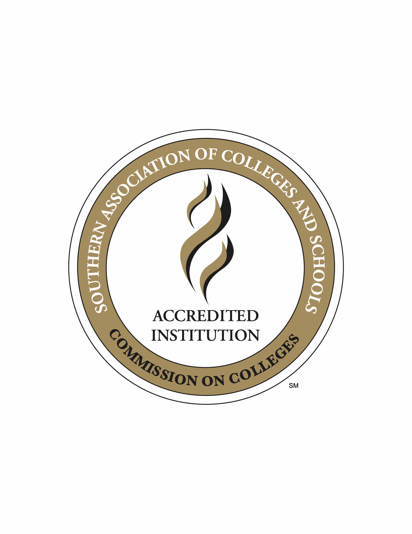 SACSCOC stamp of accreditation 