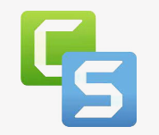 Camtasia and Snagit logos