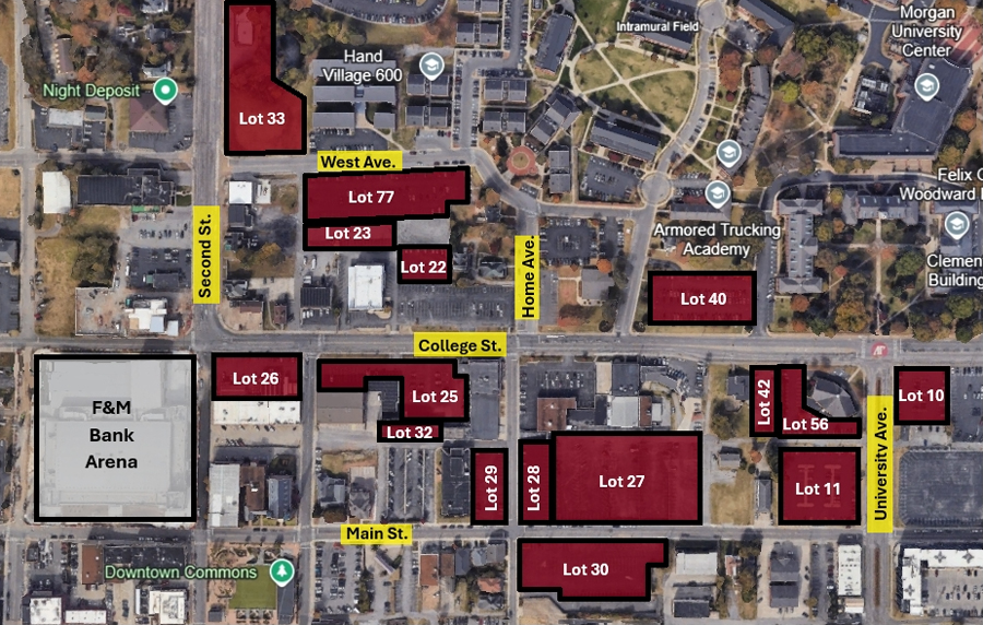 Event Parking Map Event Parking Map