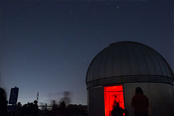 Astronomy observatory at APSU farm