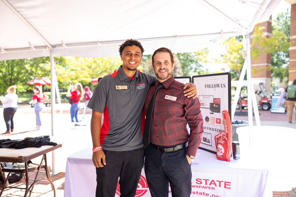 All State booth at the Involvement Fair