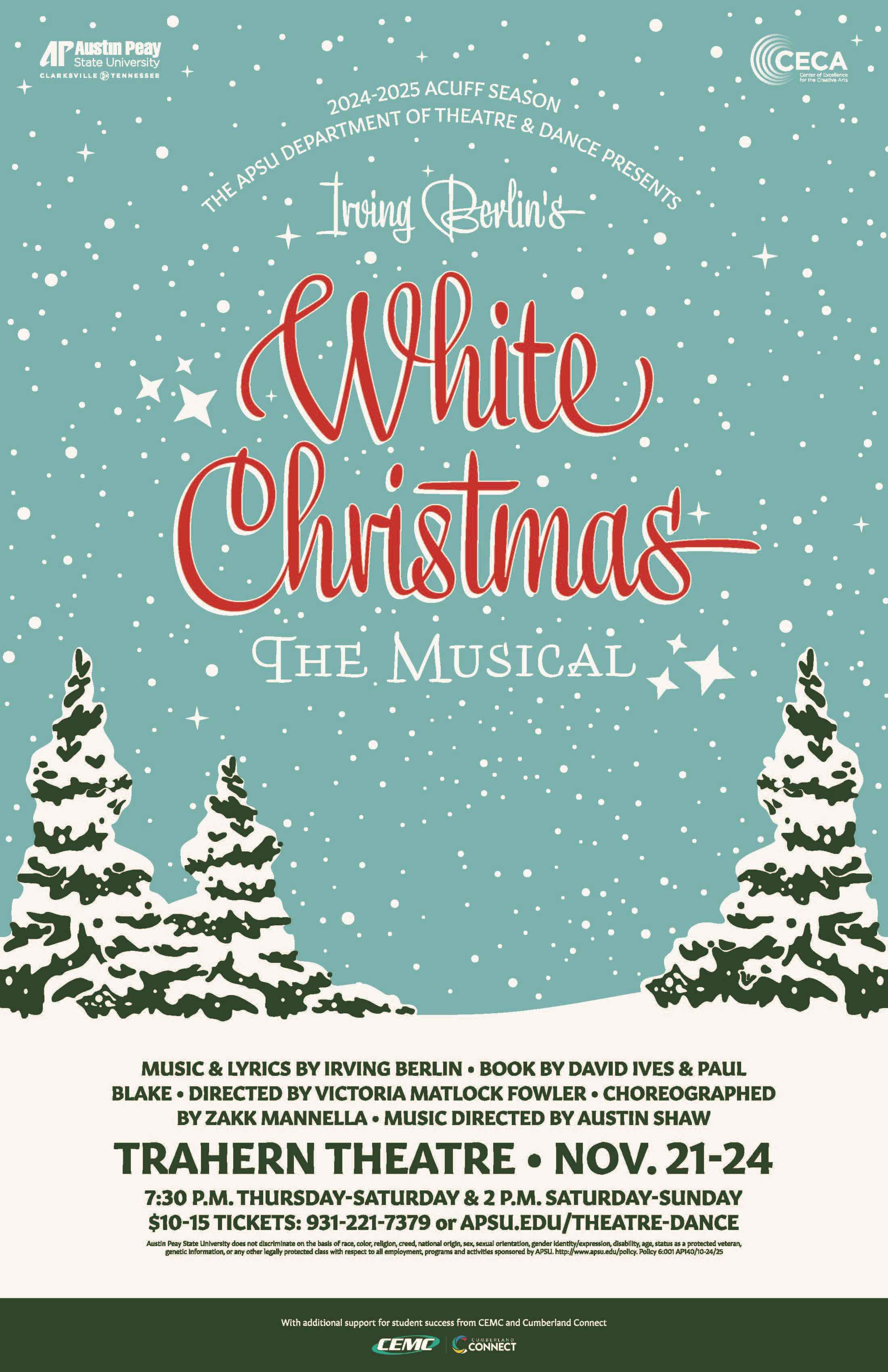 White Christmas Poster